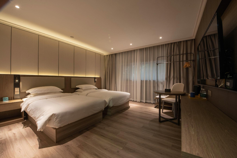 Bedroom 2, Echarm Hotel Guangzhou North Station Huadu Plaza, Guangzhou