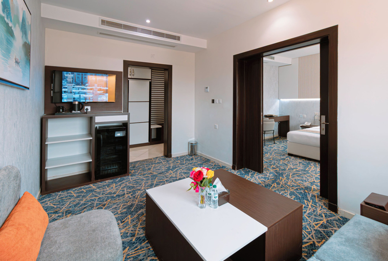 Living area 4, Zawaya Almasiya Alawali Apartments, Al Madinah Al Munawwarah