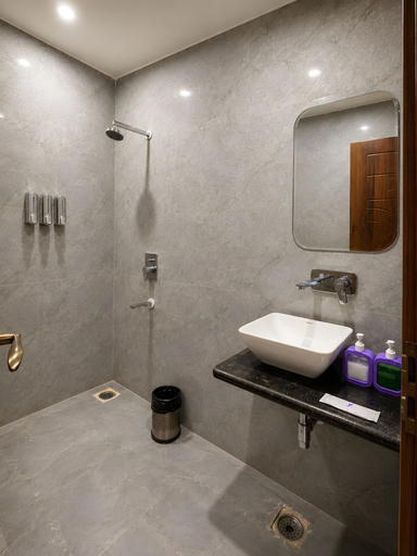 Bathroom 4, ZenithSuites - Vrindavan, Mathura