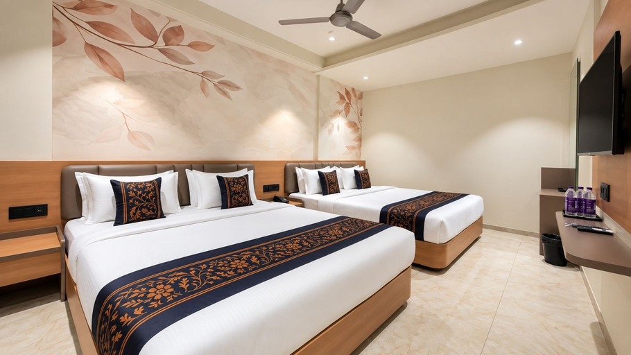 Room 3, Hotel Teerth Dwarka, Devbhumi Dwarka