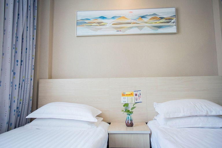 Bedroom 2, Qiaomei Express Hotel (Shangtang Road), Hangzhou