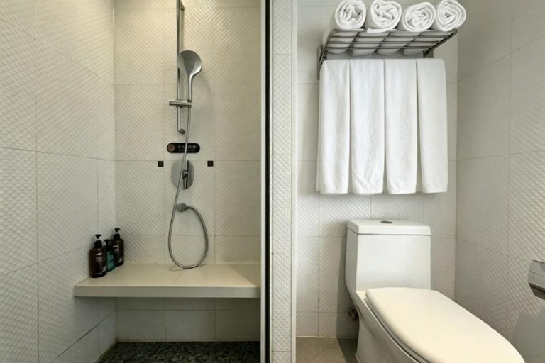 Bathroom 5, Meihao EZZI Hotel (Tianjin Youyi Road Wudadao), Tianjin