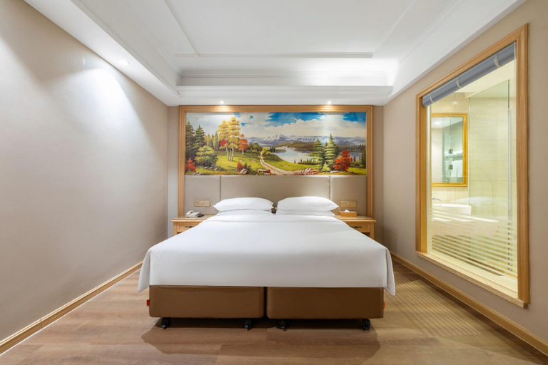 Bedroom 2, Vienna Hotel Jiangsu Nanjing Jiangning Uinversity Town Fangshan, Nanjing