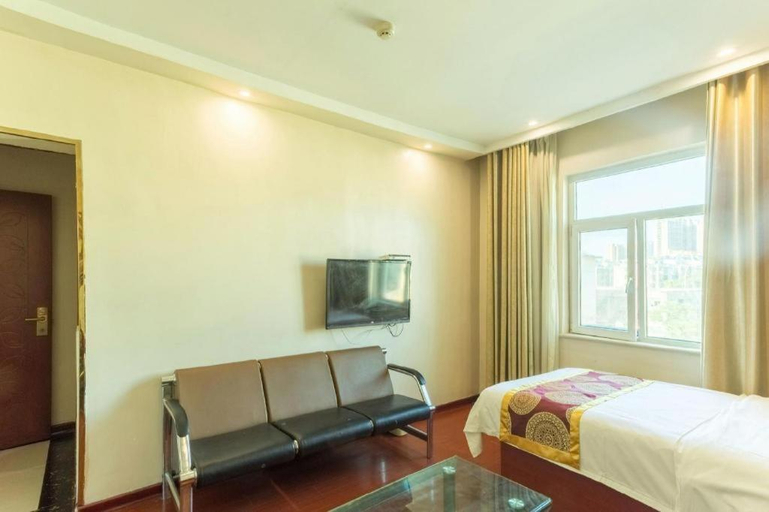 Bedroom 2, GreenTree Inn Heze Mudan Road Bus Terminal Station Express Hotel, Heze
