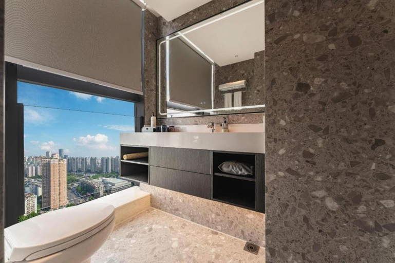 Bathroom 4, Ramada Encore by Wyndham Chongqing Yubei, Chongqing