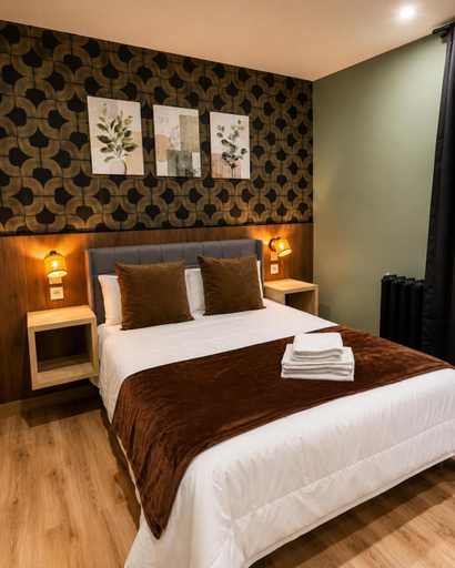 Bedroom 2, Hostal Luxury Green Madrid Gran Via, Madrid