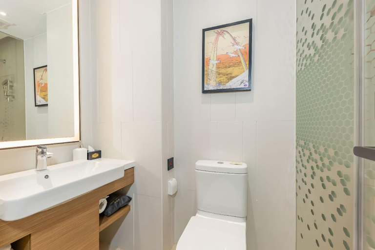 Bathroom 3, Rezen Heyi Hotel (Heshan Square), Jiangmen