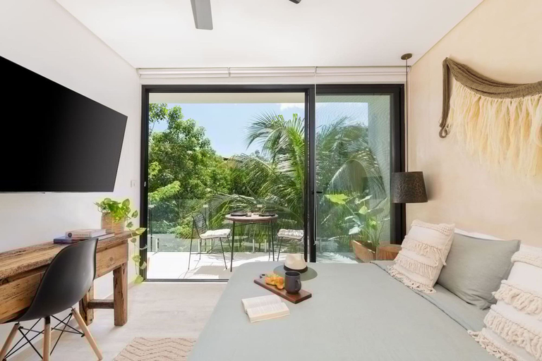 Room 4, Boho Style Penthouse With Private Pool 150 Wifi, Cozumel