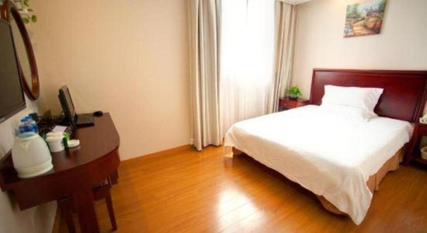 Bedroom, GreenTree Inn Suzhou Exhibition Center Express Hotel, Suzhou