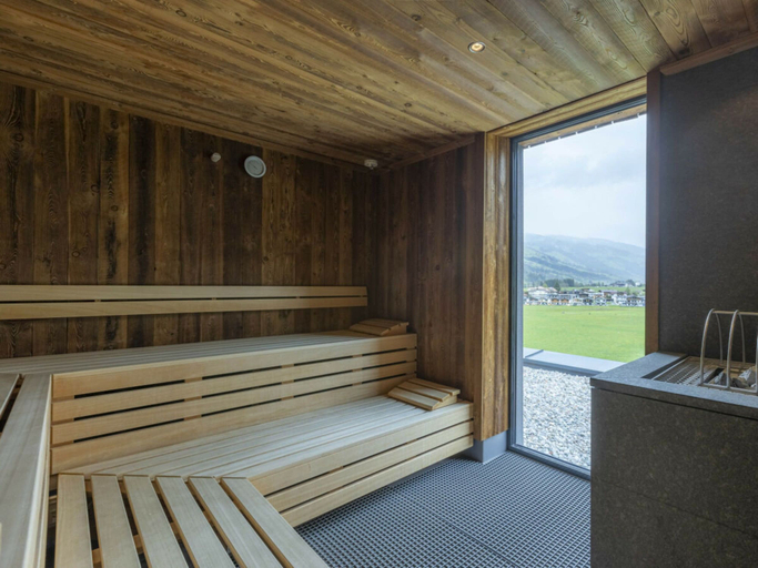 Sauna, Family Apartment for up to 6 People, Kitzbühel