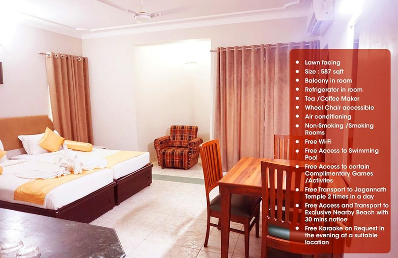 Bedroom 3, Toshali Sands, Puri