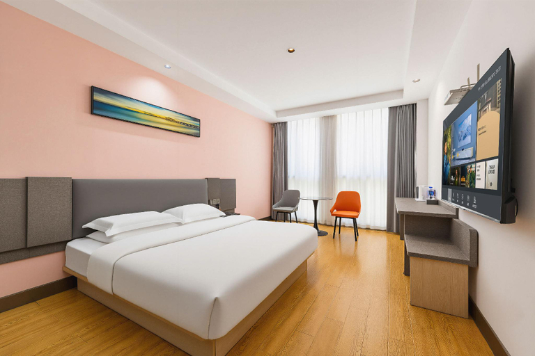 Bedroom, 7 Days Inn Huaian Xuyi Bus Station, Huai'an