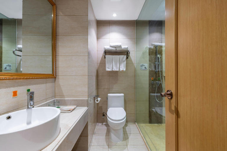 Bathroom 3, Vienna Hotel Jiangsu Nanjing Jiangning Uinversity Town Fangshan, Nanjing