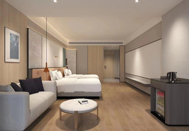 Bedroom 2, Tropical Style Hotel (Changsha Railway Station Subway Station), Changsha