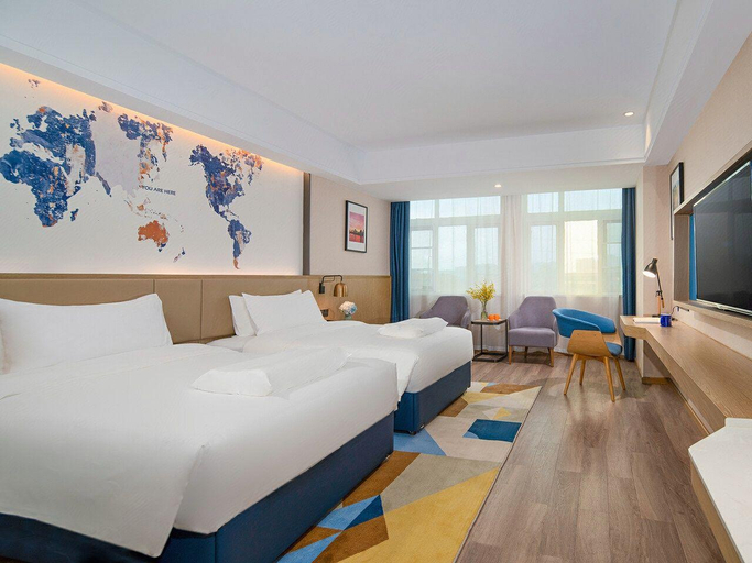 Bedroom 2, Kyriad Marvelous Hotel Guangzhou Nansha Dagang, Guangzhou