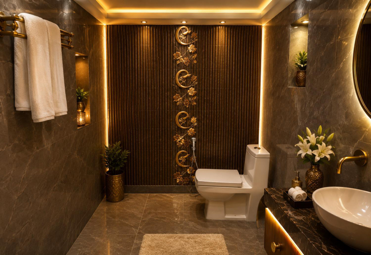 Bathroom 4, Sky Desert Safari Camp Jaisalmer, Jaisalmer