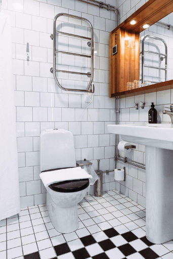 Bathroom, Meteorologen Ski Lodge, Kiruna