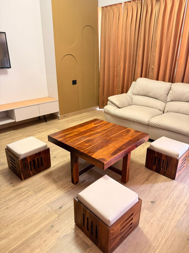 Living area, couple cozy apartment, Gautam Buddha Nagar