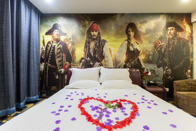 Bedroom 2, Yunchuan Hotel (Beijing Tongzhou Wanda Plaza), Beijing