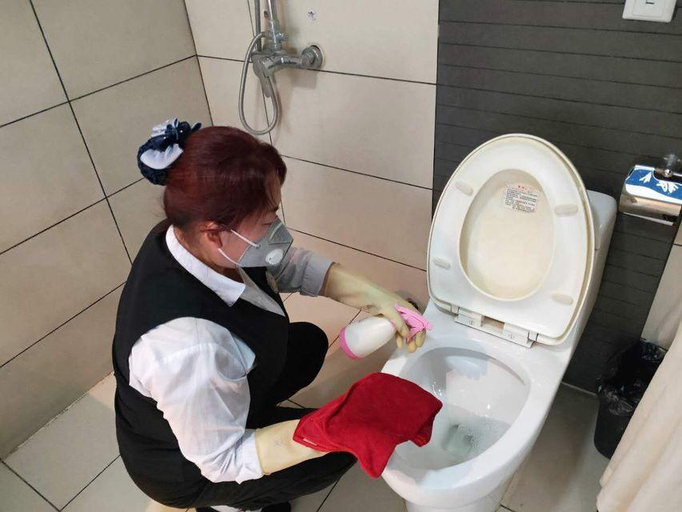 Bathroom, Yin Quan Hotel, Yinchuan