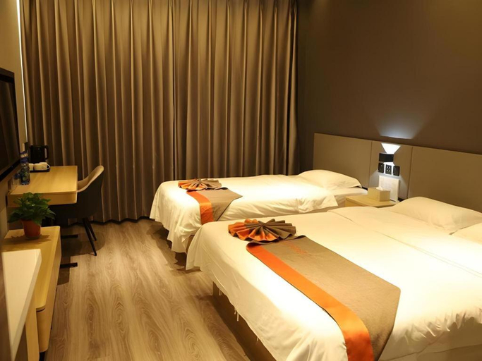 Bedroom 2, Jun Hotel Hebei Bazhou City Government, Langfang