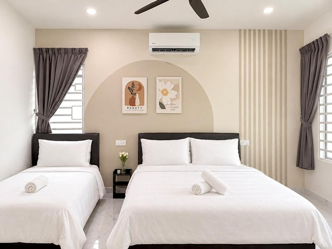 Bedroom 2, (New Reno) Cozy & Sleek 4Room @ BM Sri Rambai, Central Seberang Perai