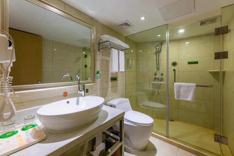 Bathroom 3, Vienna 3 Best Hotel Wuhan Optics Valley Software Park, Wuhan