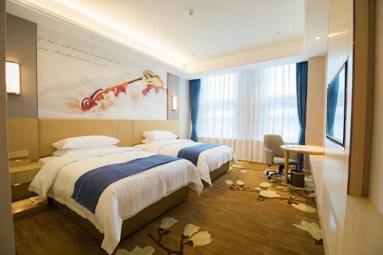 Bedroom 2, Vienna International Hotel Sichuan Dazhu Jinlimei Plaza, Dazhou
