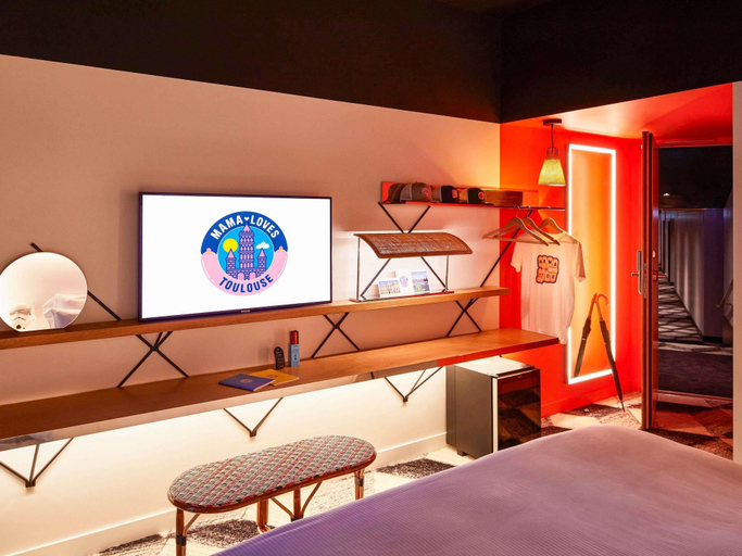 Bedroom 3, Mama Shelter Toulouse, Haute-Garonne
