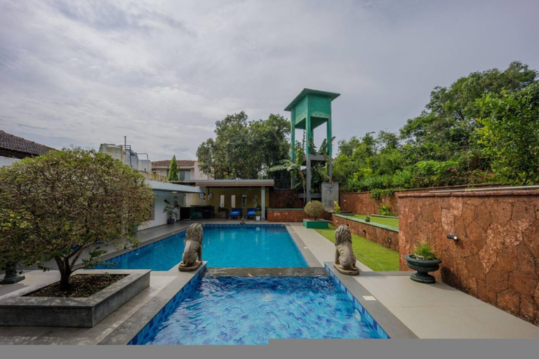 4, Hilltop Villa with Pool & River View | WhiteHouse, North Goa