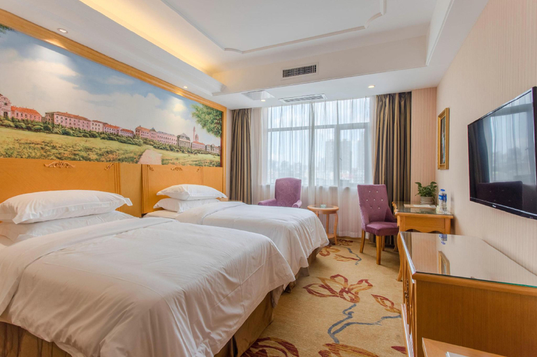Bedroom 2, Vienna Hotel Hefei Mingzhu Plaza University Town, Hefei