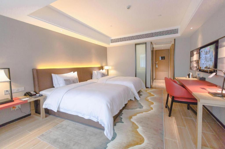 Bedroom 2, Echeng Hotel Laibing Jinxiu Shuidian Tower, Laibin