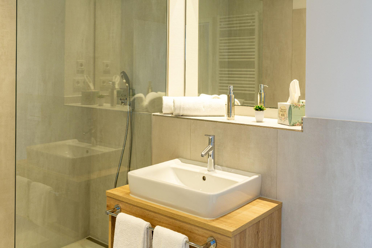 Bathroom 4, Aparthotel Am Pfaffenstein, Mainz-Bingen