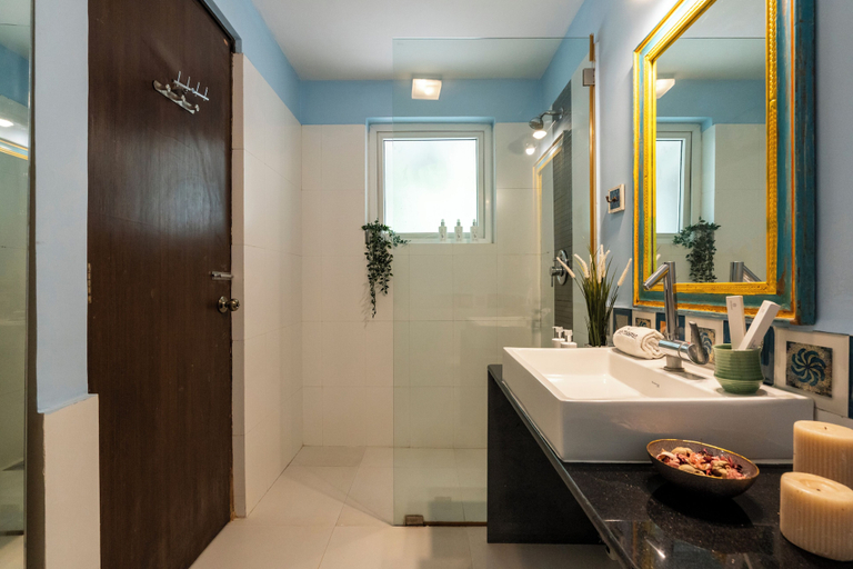 Bathroom 2, Staymaster Divli - 3BR Villa in Candolim, North Goa
