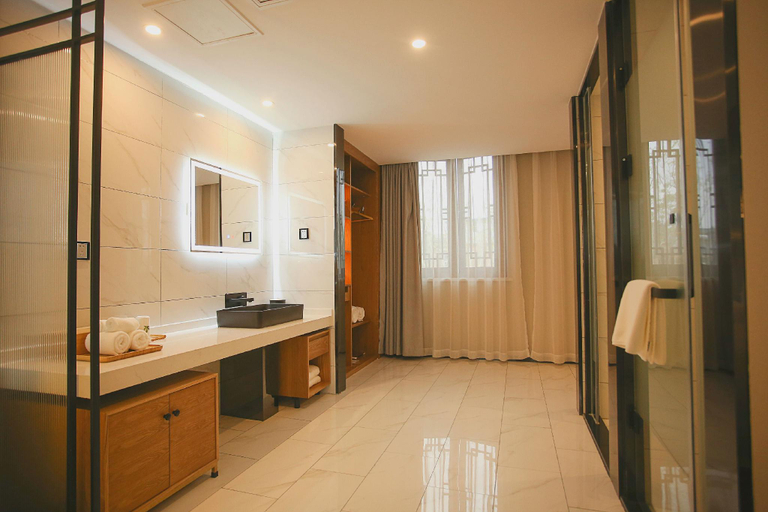 Bathroom 3, Moshe Banmu Huatian Hotel, Kaifeng