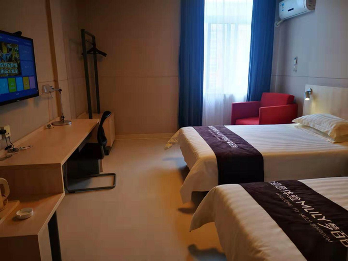 Bedroom 2, Jinjiang Inn Xianju Huancheng North Road, Taizhou