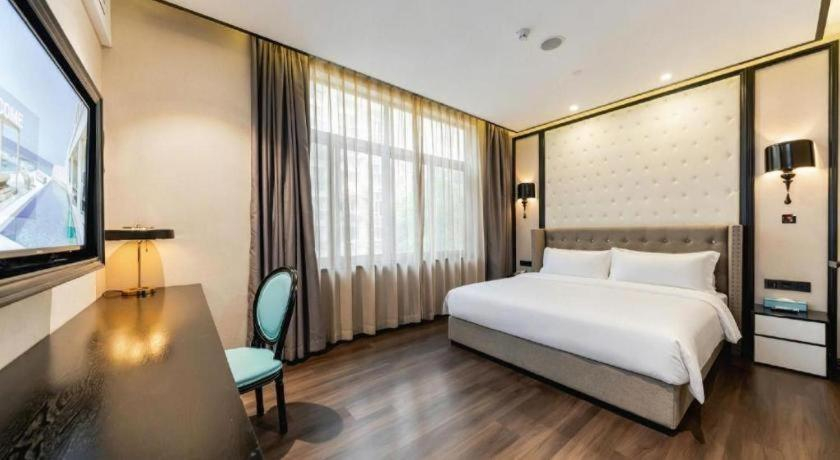 Bedroom 2, Xana Hotelle·Shanghai Expo Park Xizang Nan Road, Shanghai