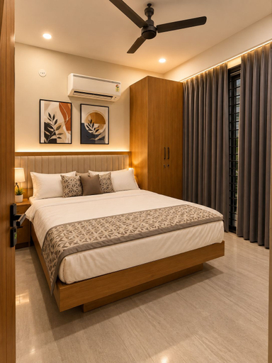 Room 3, Sukhmani Homestay, Indore