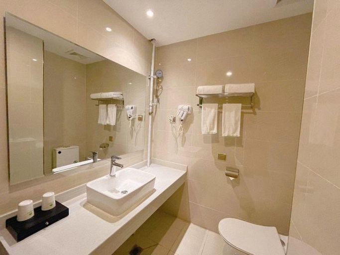 Bathroom 3, GreenTree Inn Lanzhou Yuzhong County, Lanzhou