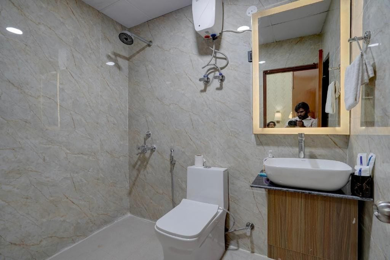 Bathroom 2, OnlyStay Anandam Residency, Gautam Buddha Nagar