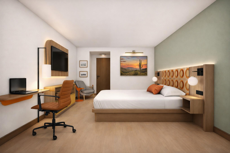 Bedroom, Hotel Embarque, part of Unscripted by Hyatt, Maricopa