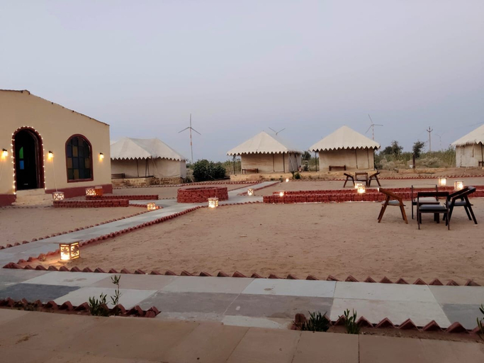 Terrace/patio, Moustache Camps Jaisalmer, Jaisalmer