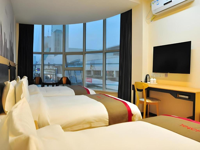 Bedroom 5, Thank Hotel Jiangxi Jiujiang Lianxi District Railway Station Square, Jiujiang