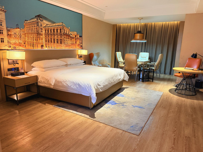 Bedroom 2, Venus International Hotel Changsha Meixi Lake, Changsha