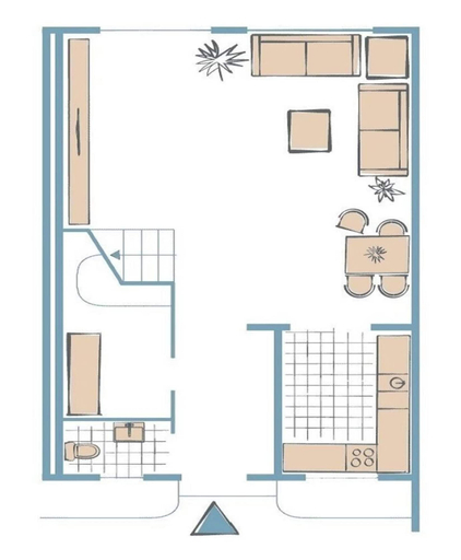 Floor plan 5, Holiday Home "luv", Ostholstein