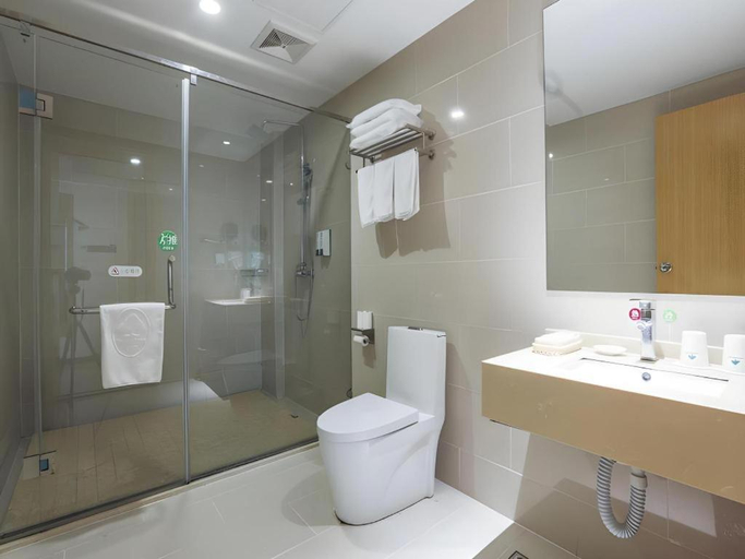 Bathroom 4, Greentree Inn Zhangjiagang Yangshe Old Street Stad, Suzhou