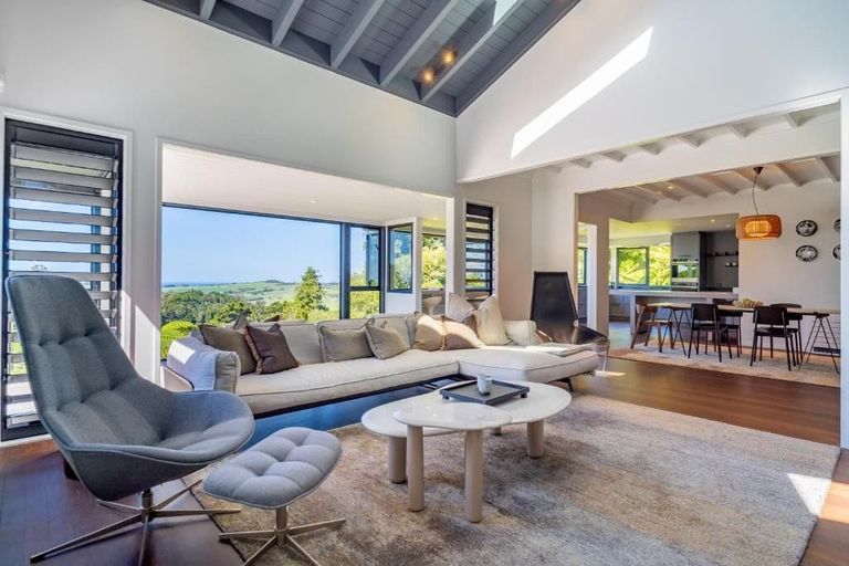 Living area 4, Te Arai Luxury Golf Lodge, Rodney