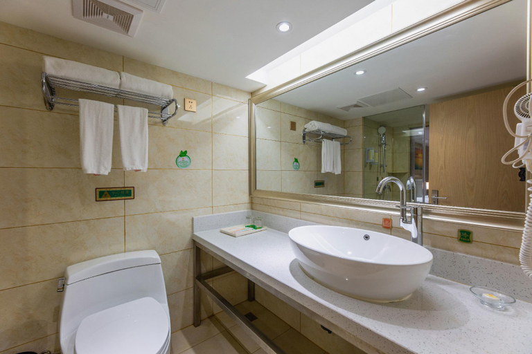 Bathroom 3, Vienna 3 Best Hotel Wuhan Optics Valley Software Park, Wuhan