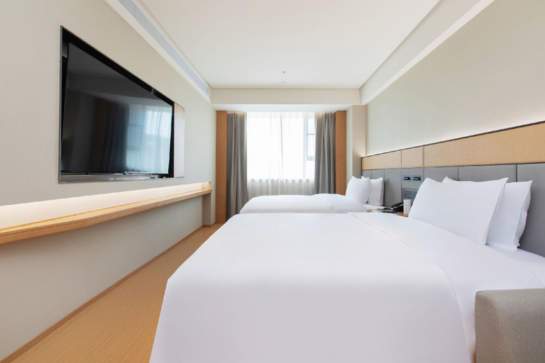 Bedroom 2, Ji Hotel Wuhan Keting Polar Ocean World, Wuhan