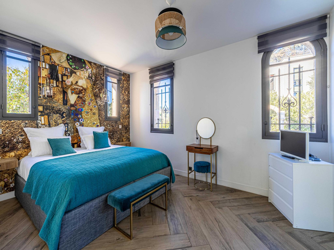 Bedroom 2, Luxurious Villa with heated pool 6BR/12p - Cannes Juas, Alpes-Maritimes
